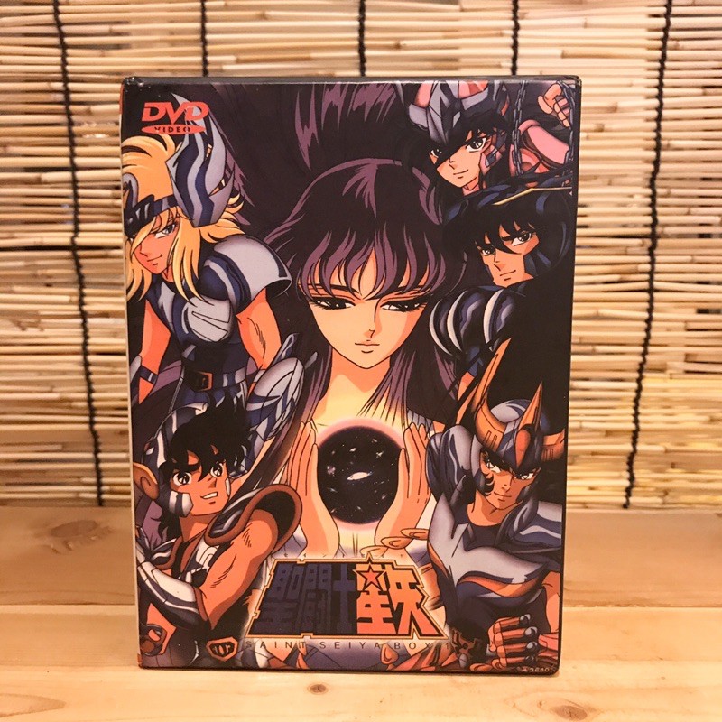 聖鬥士星矢十二宮篇 1-8 DVD 正版雷射標，早期香港製稀有版本，日文發音中繁體字幕（買家vaga123456 客訂