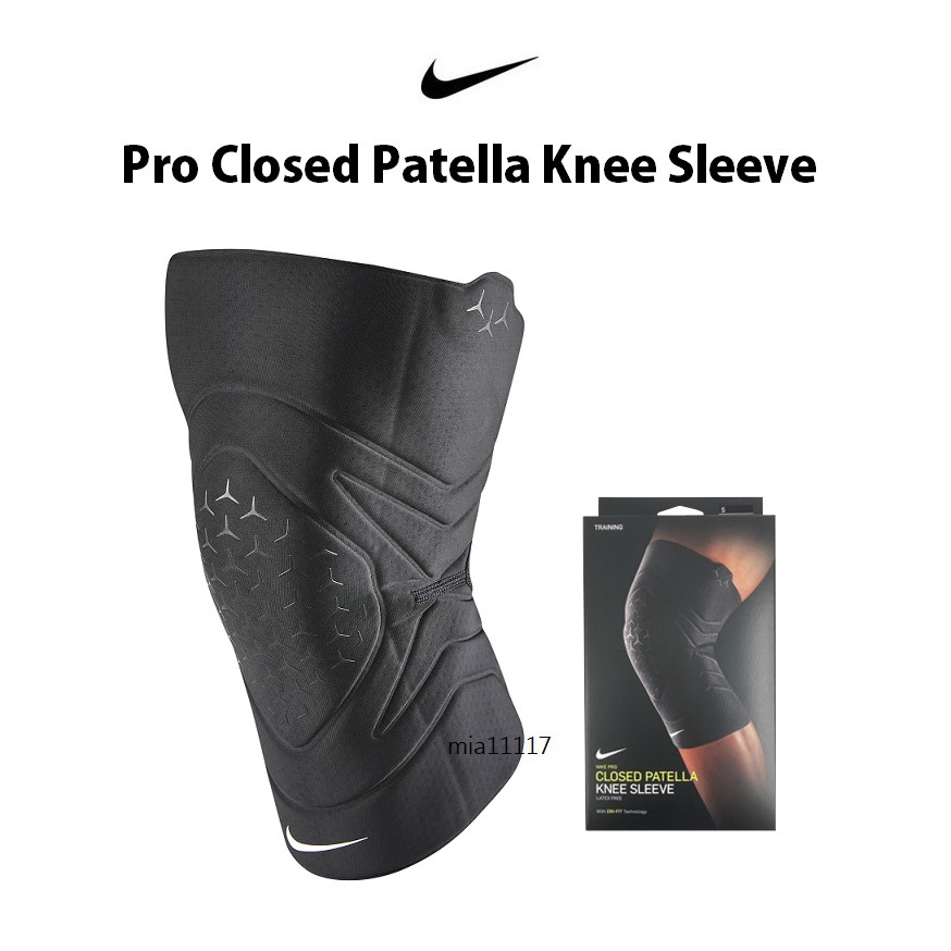 現貨 nike 台灣原廠 護膝 膝關節護具 運動護具 健身 Pro Closed-Patella knee sleeve
