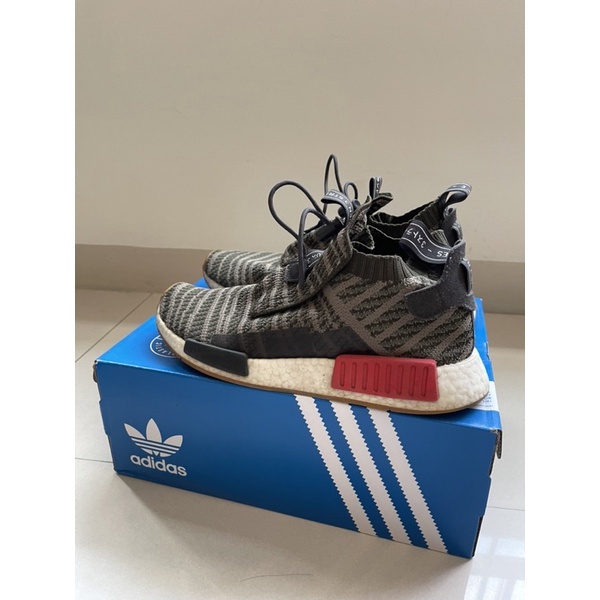 （二手）Adidas NMD TS1 PK Night Cargo 綠 B37633編織