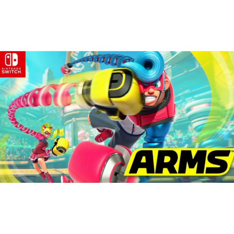 SWITCH 神臂鬥士 ARMS 日文版支援中文 二手