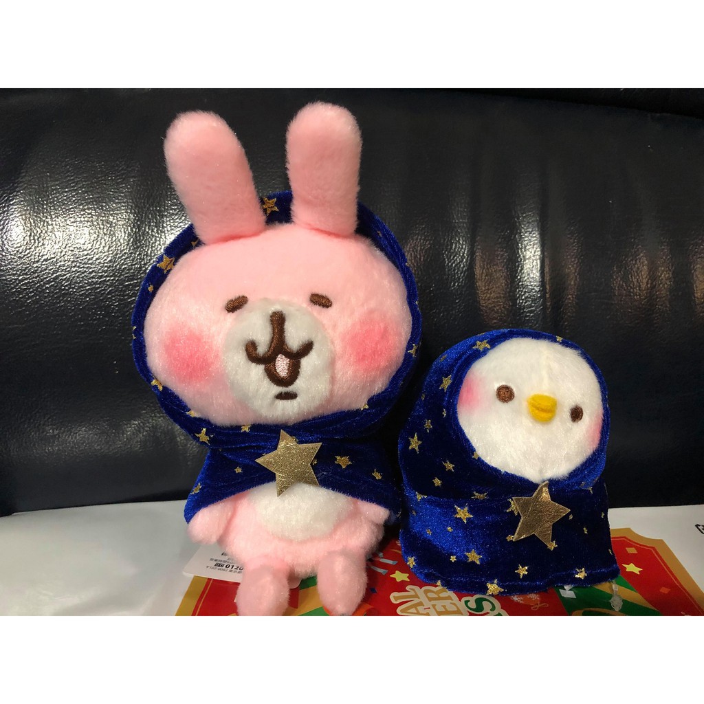 日本正版 卡娜赫拉 Kanahei 星空系列 斗篷 卡娜赫拉 兔兔 P助 絨毛玩偶 娃娃 現貨