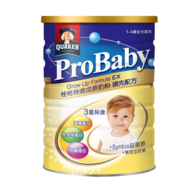 桂格 ProBaby EX桂格特選 成長奶粉領先配方1500g 可愛婦嬰