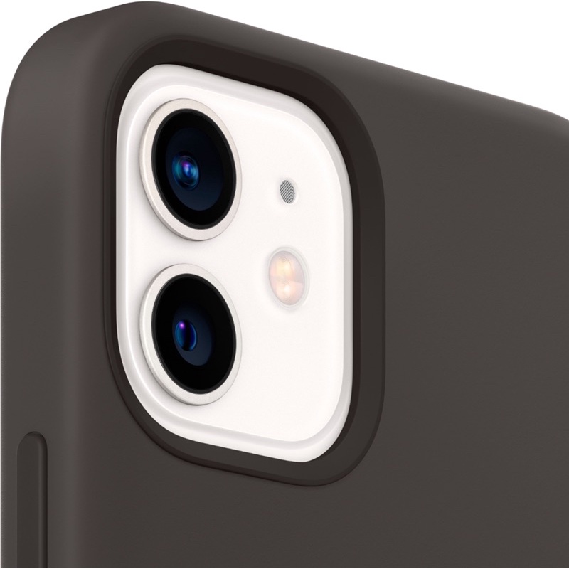 全新Apple原廠正品 iPhone 12 mini MagSafe 矽膠保護殼 黑色 白色