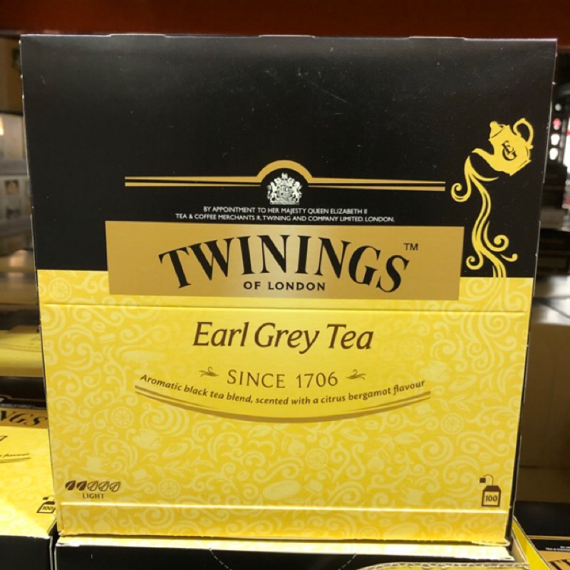 Costco代購 英國 TWININGS 唐寧 皇家伯爵茶(2g*100包)