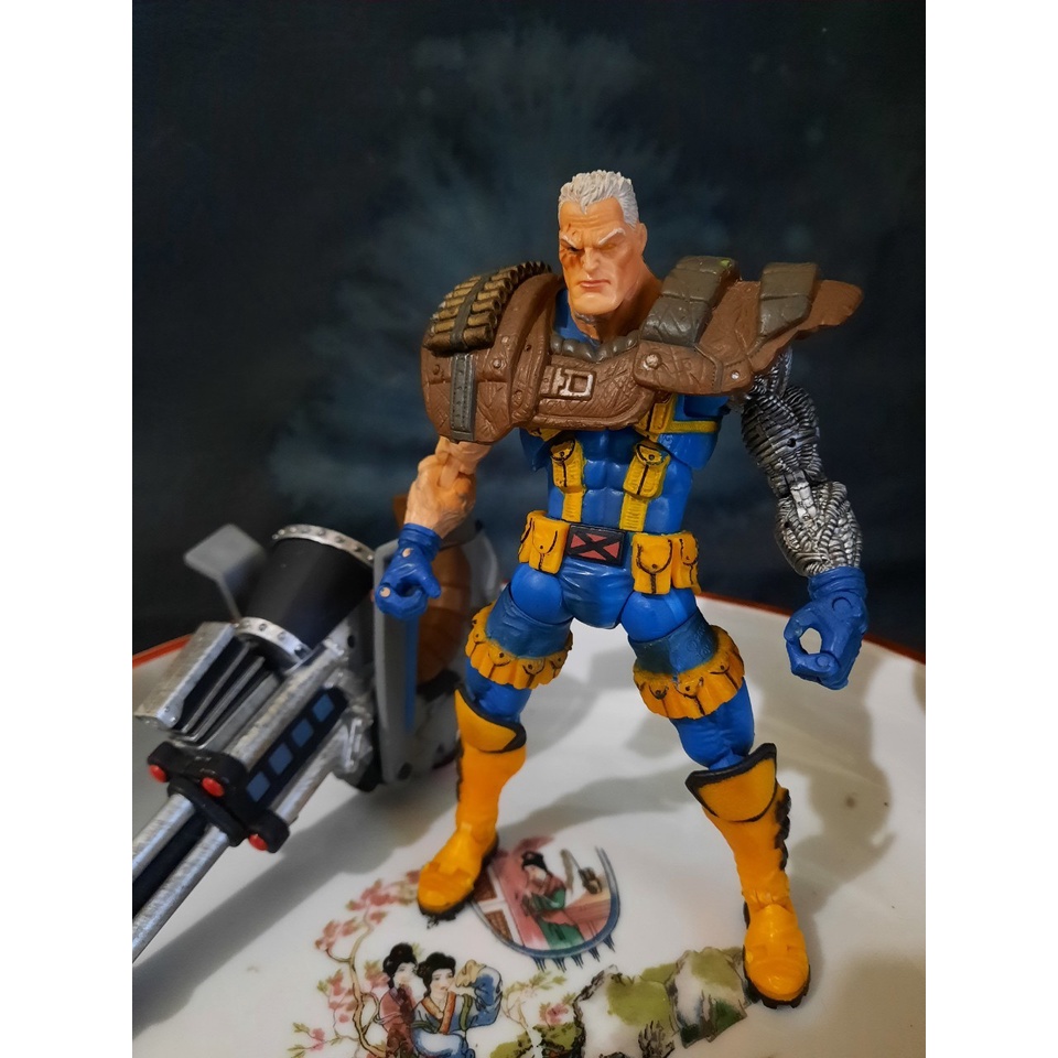 【約瑟夫的懷舊玩具屋】toybiz Marvel Legends X-Men Cable 機堡 6吋 x戰警