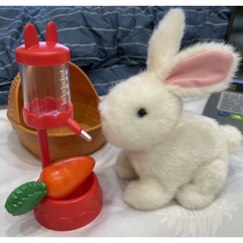 二手 mimi系列 電子寵物玩具 淘氣拉比兔  如圖