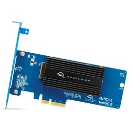 OWC Accelsior 1M2 M.2 SSD 轉 PCIe4.0 轉接卡