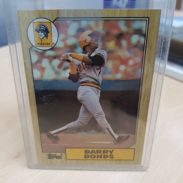 1987 Topps Barry Bonds #320 球卡 大聯盟 全壘打王