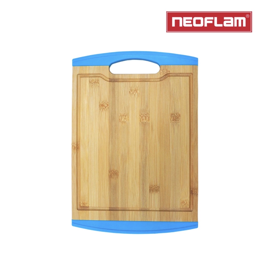 出清特賣 2020年產 NEOFLAM Lusso系列竹砧板-藍色(230x330mm) 廚房砧板 廚房好物 料理砧板