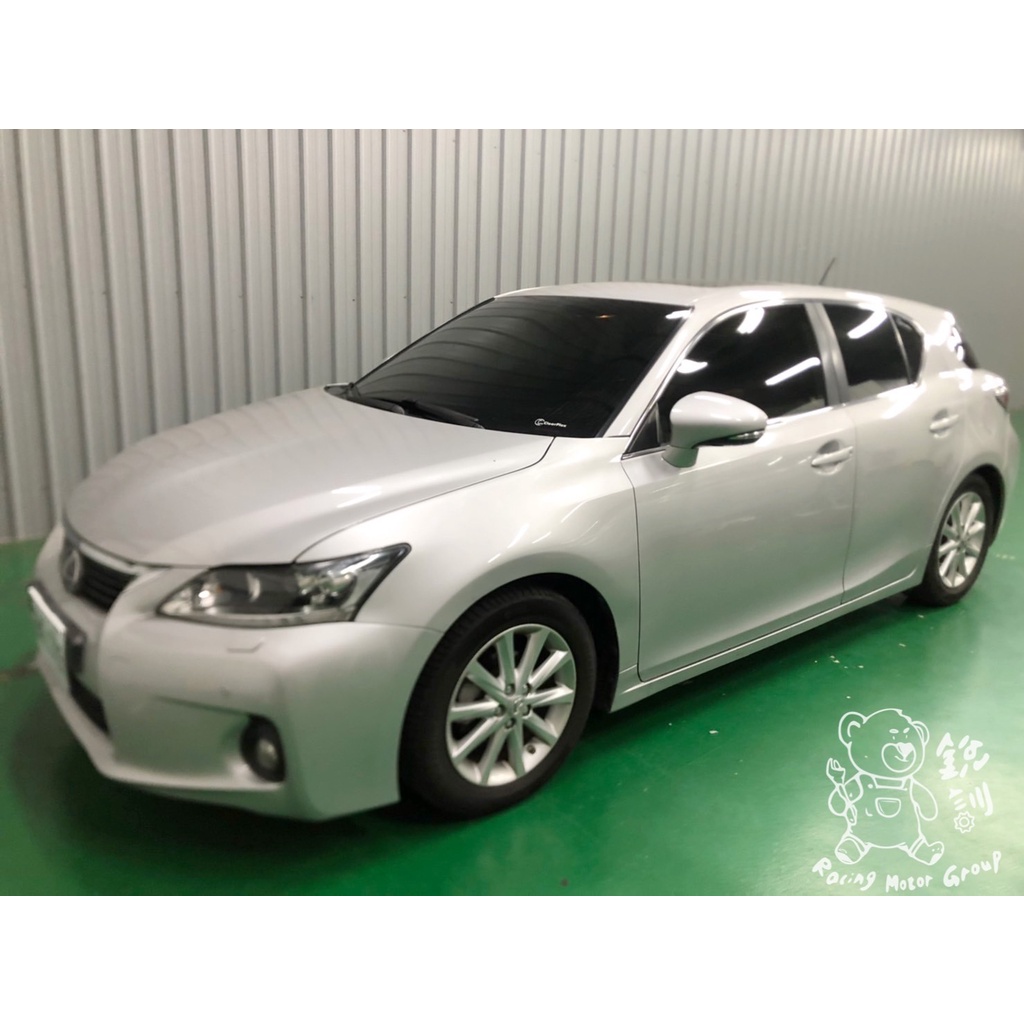 銳訓汽車配件精品-沙鹿店 Lexus CT200H 安裝 RMG 前後行車記錄器