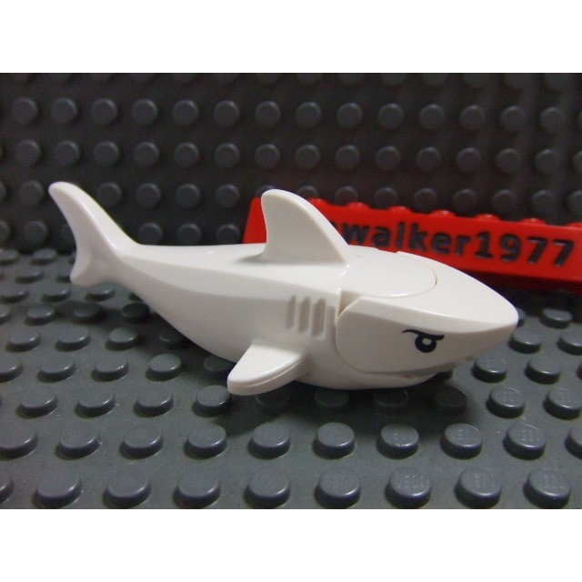 【積木2010】樂高 LEGO 白色鯊魚 白鯊 鯊魚 / 動物 60095