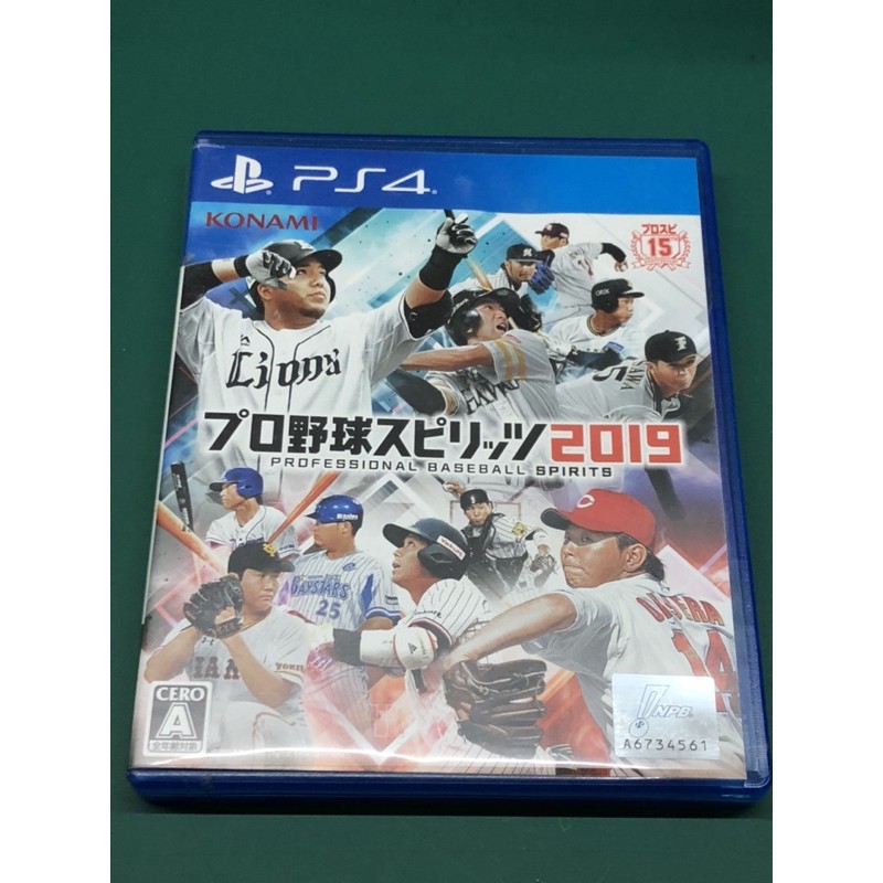 （24H內出貨） PS4 二手遊戲片 野球魂 2019（日版）