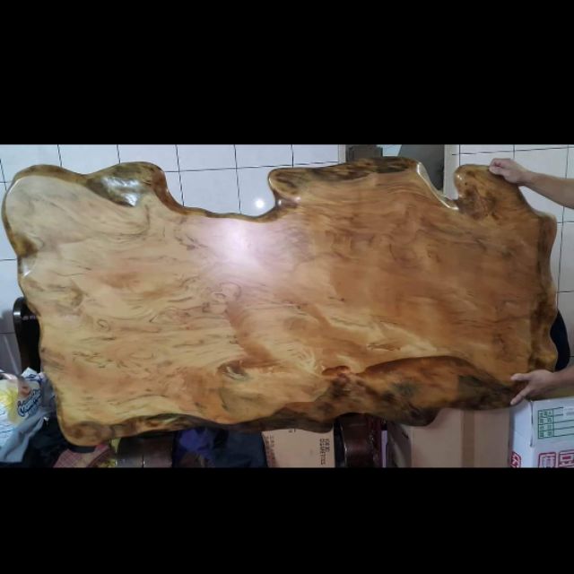 所羅門檜木 桌板一塊 長176.寬66.高3