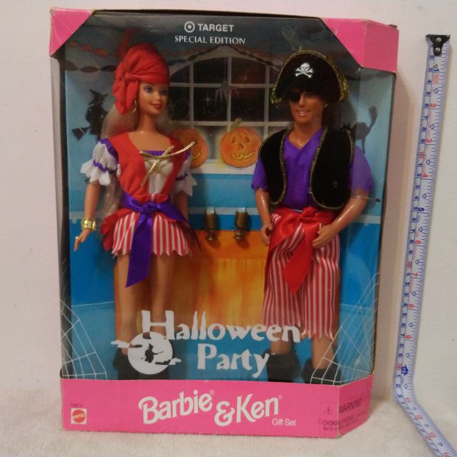halloween party barbie and ken