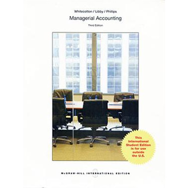 【成本會計原文書】Managerial Accounting(3rd edition)