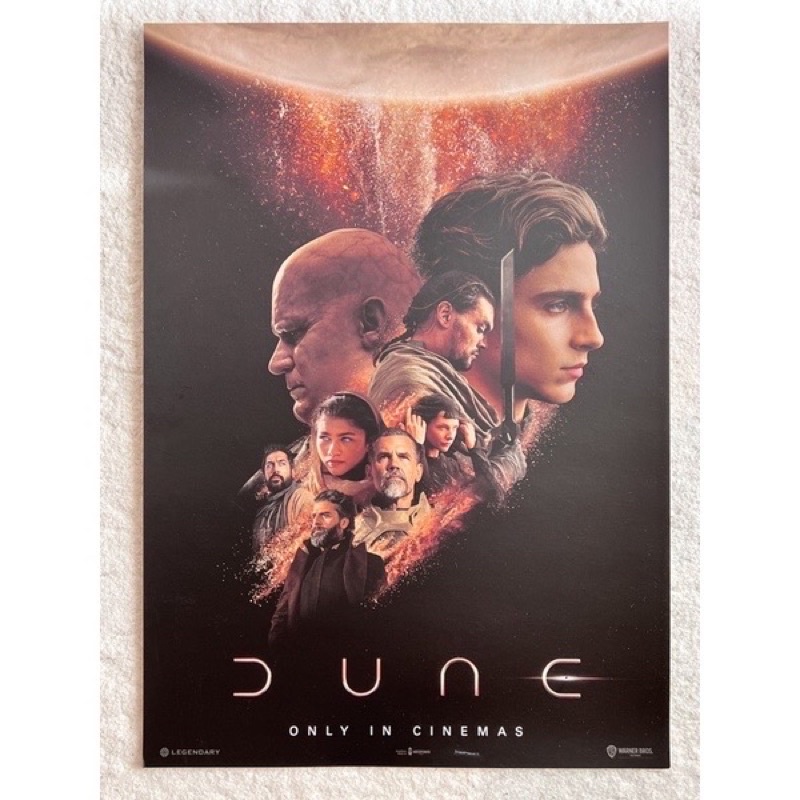 沙丘 Dune 小說封面款 正版A3海報 美麗華IMAX獨家