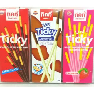 Ticky 奇趣棒 22g 奶素 巧克力 蒂奇 團購人氣美食熱門商品 懷舊古早味素食零食零嘴點心進口餅乾休閒食品 伴手禮