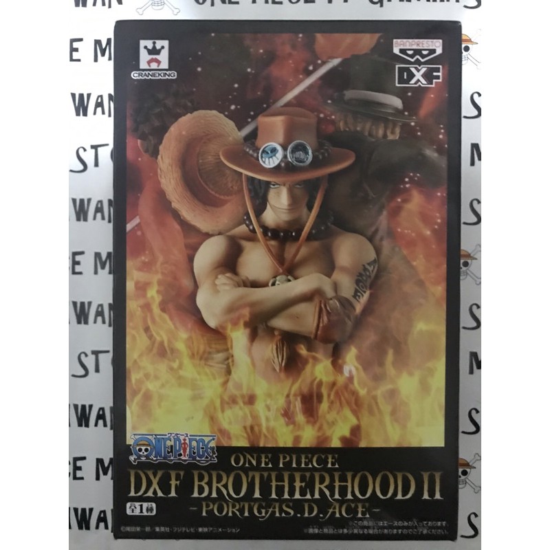 正版 日版 海賊王 DXF BROTHERHOOD II 火焰三兄弟 艾斯 景品 公仔