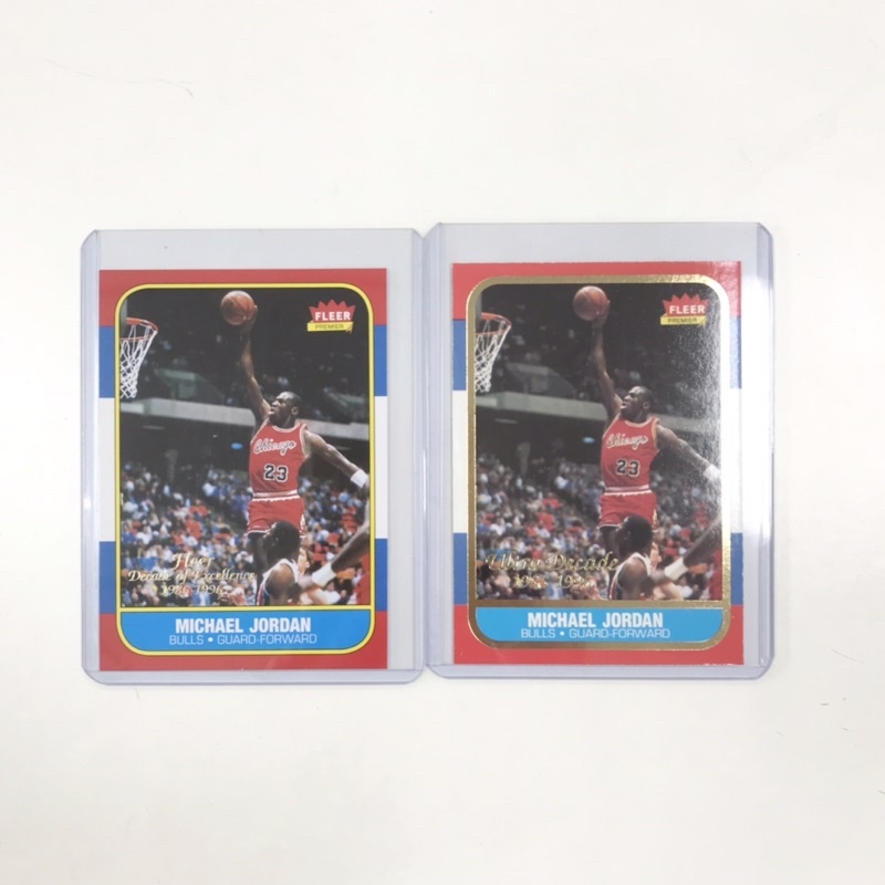 1996 FLEER ULTRA MICHAEL JORDAN #4 #U4 喬丹 復刻 燙金 新人卡 球員卡 藍球卡