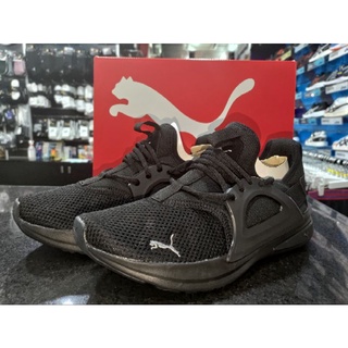 PUMA SOFTRIDE ENZO EVO 女款 休閒 慢跑鞋 37704801 全黑 輕量 運動 流行款