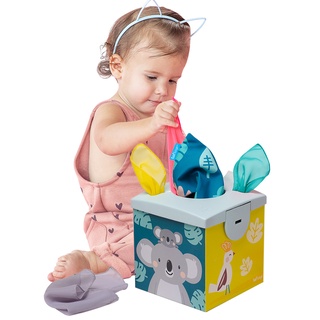 【taf toys 叢林動物系列-神奇無尾熊紙盒】-寶寶想像力-益智玩具