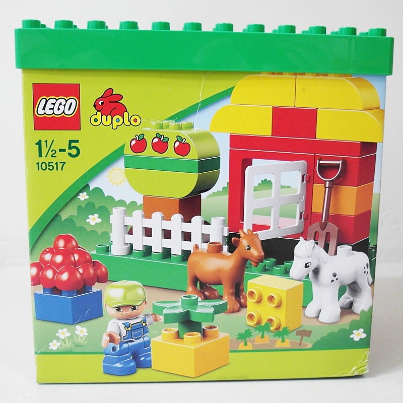 LEGO 得寶 10517 絕版品 小花園 動物農場 大顆粒  正版樂高 duplo