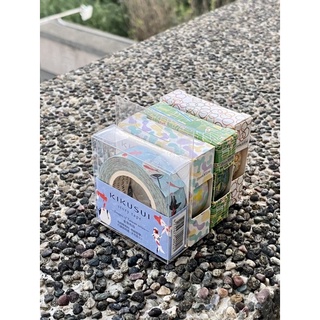 KIKUSUI story tape菊水和紙紙膠帶 四入一組