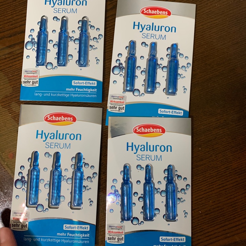 Schaebens安瓶精華液現貨 藍色 Schaebens Hyaluron Serum 蝦皮購物