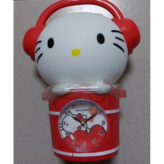 娃娃機 夾物 Hello Kitty 情境檯燈 枱燈 夜燈 時鐘