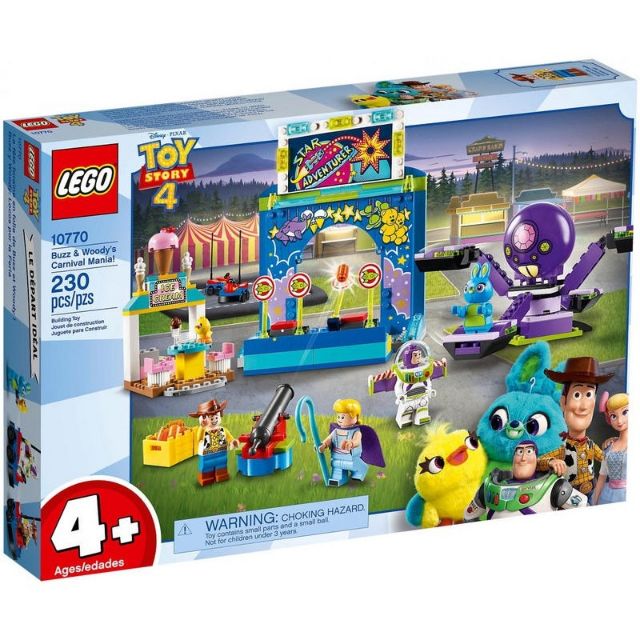 [qkqk] 全新現貨 LEGO 10770 巴斯與胡迪的瘋狂嘉年華 樂高玩具總動員系列