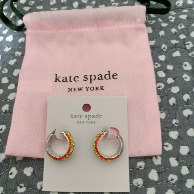 Kate spade New York 全新彩虹耳環