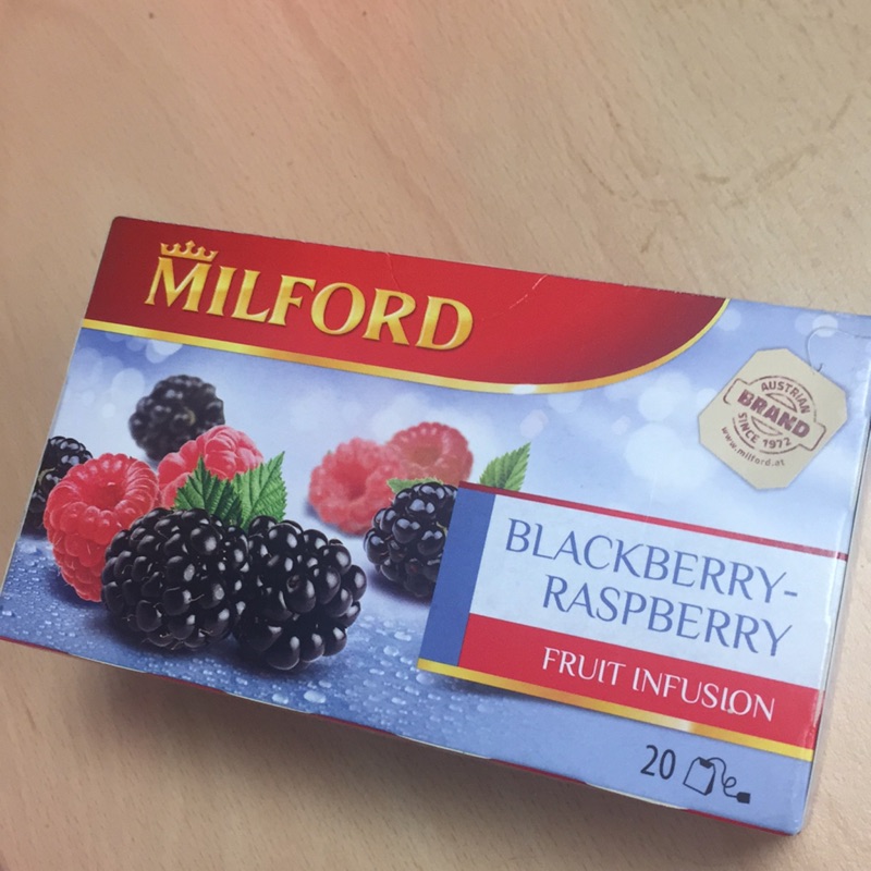 奧地利品牌莓果茶茶包 Milford tea bag blackberry raspberry