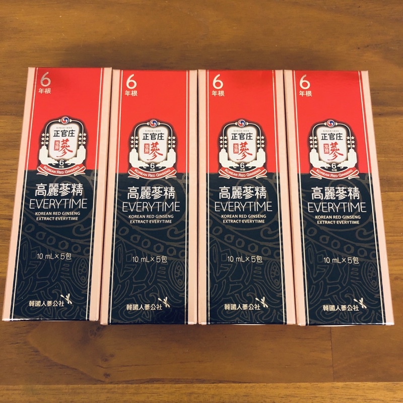 正官庄 高麗蔘精EVERYTIME 10ml*5包