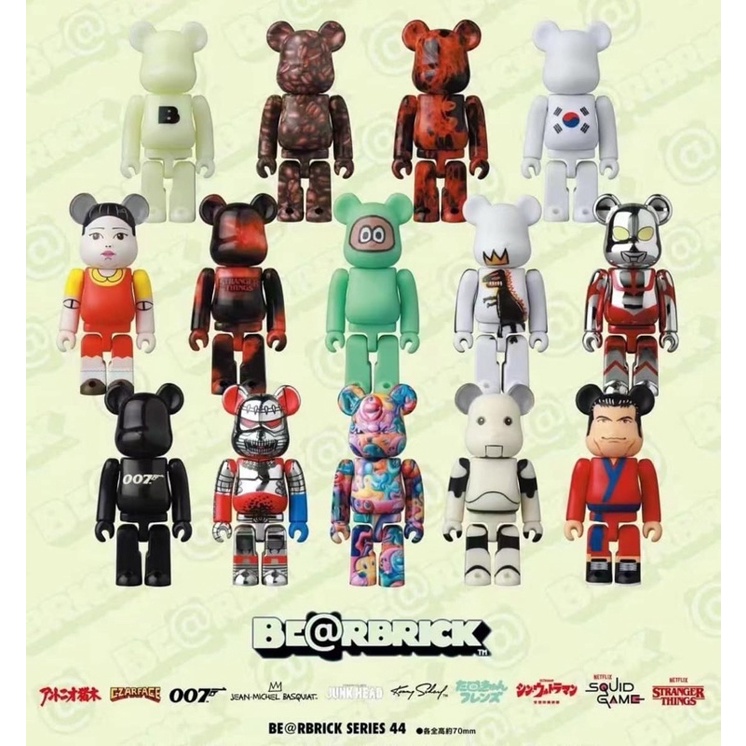 庫柏力克熊 44代 一中盒 盲盒 Be@rbrick nba 隱藏