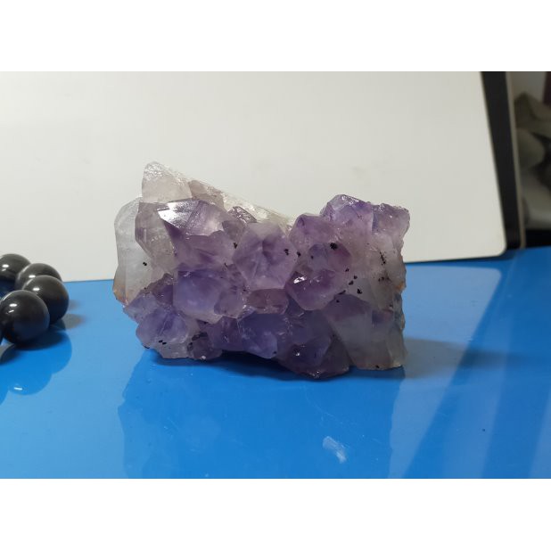 紫水晶鎮-(MINI版)-含底座-&lt;開智慧-A1&gt; 桌上型