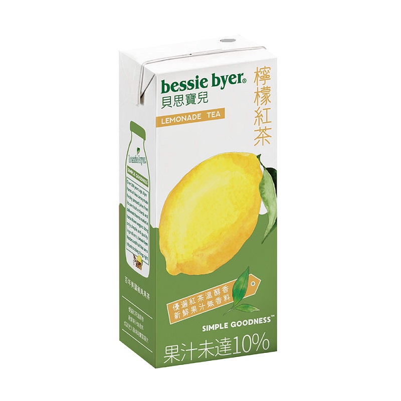 bessie byer 貝思寶兒 檸檬紅茶330ml (6入)(24入)利樂包