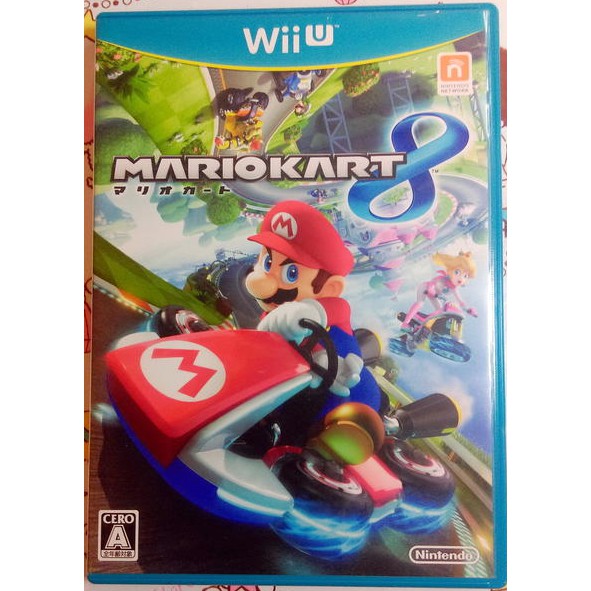 WII U WiiU 瑪利歐賽車 8 Mario Kart 8 日文版