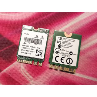 臺灣熊讚 全新 killer 1535 AC 電競級 11ac 867M 雙頻無線網絡卡 NGFF 2230 WIN7