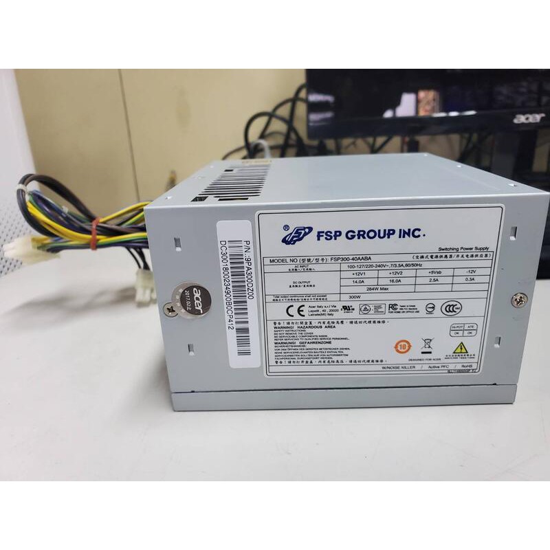 ACER FSP300 40AABA 電源供應器 宏諅 M4630G 特規 電腦 專用 POWER