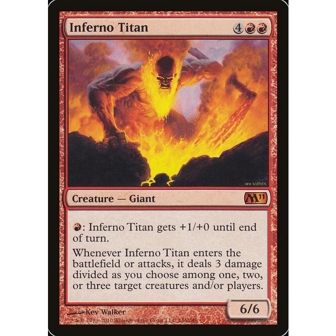 Inferno Titan 煉獄泰坦 魔法風雲會 MTG