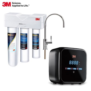 3M S301櫥下三道式淨水器+G1000 UV智慧飲水監控器超值組 含基本安裝服務(偏遠地區除外)