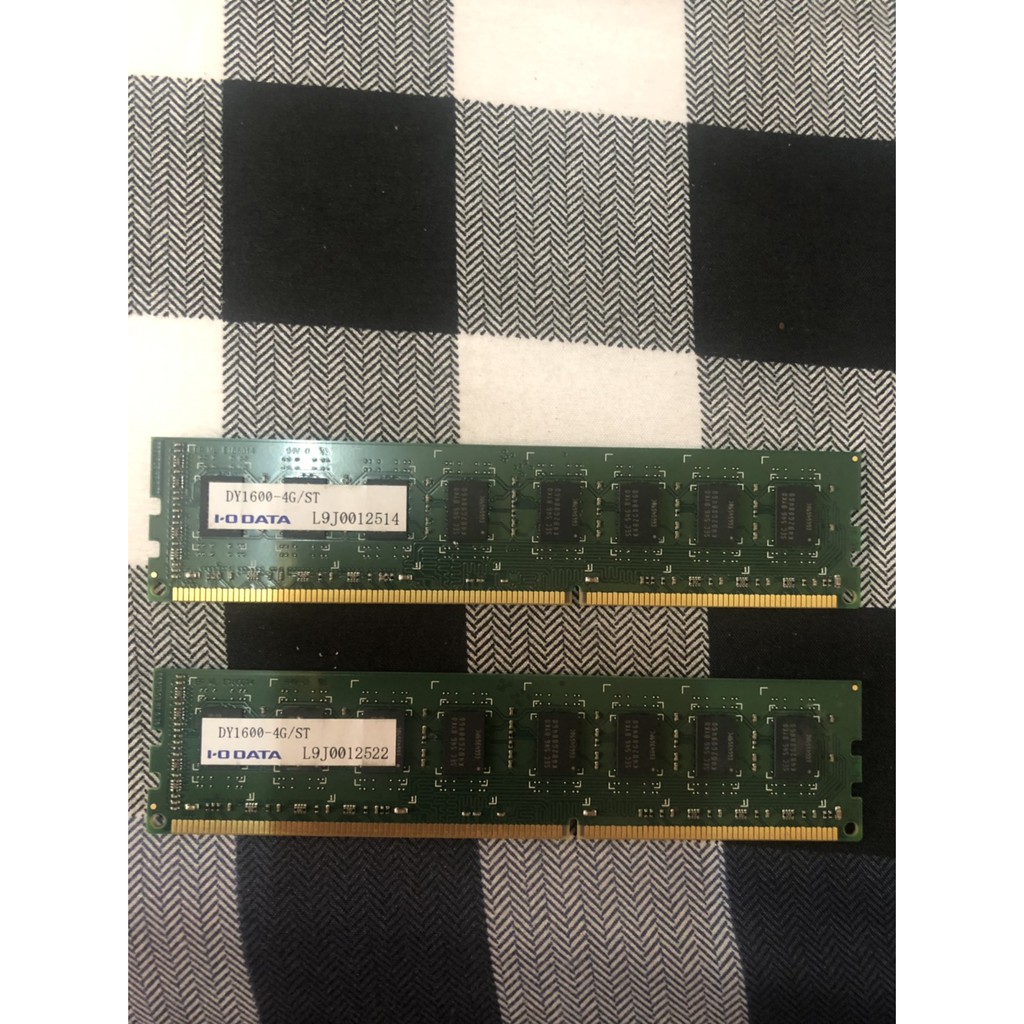 I/O DATA 4G DDR3 1600 PC3L-12800 省電版 雙面
