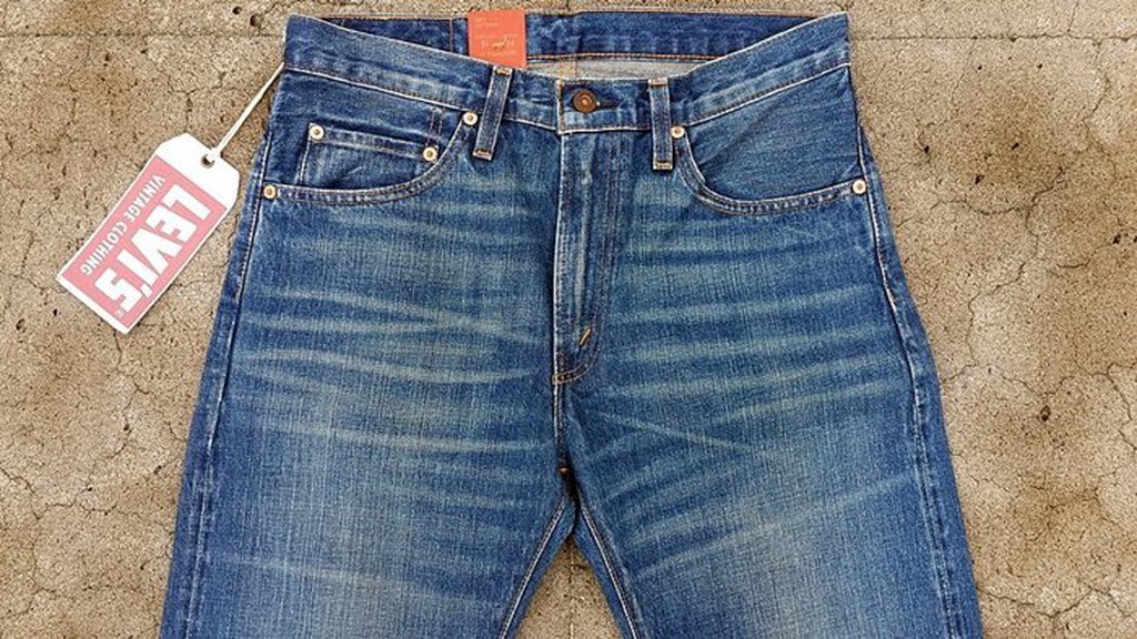 西方不敗全新美國版Levi's LVC 505 1967年 Peanut duck 漸層藍 67505 大E Levis