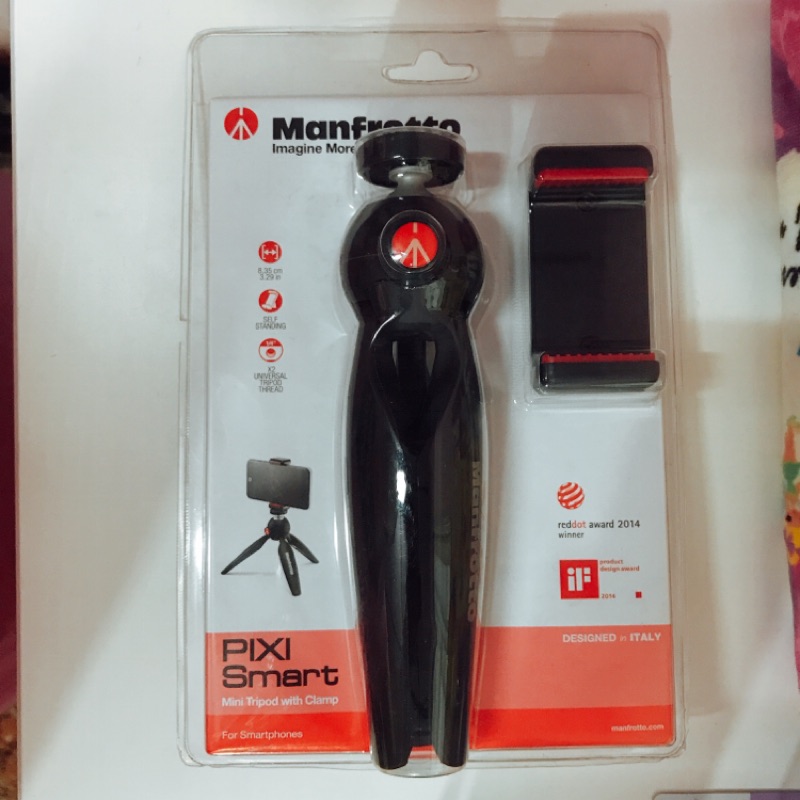 （全新）Manfrotto PIXI Smart  輕巧迷你腳架 桌上 手機 自拍 iPhone Fr100 可用