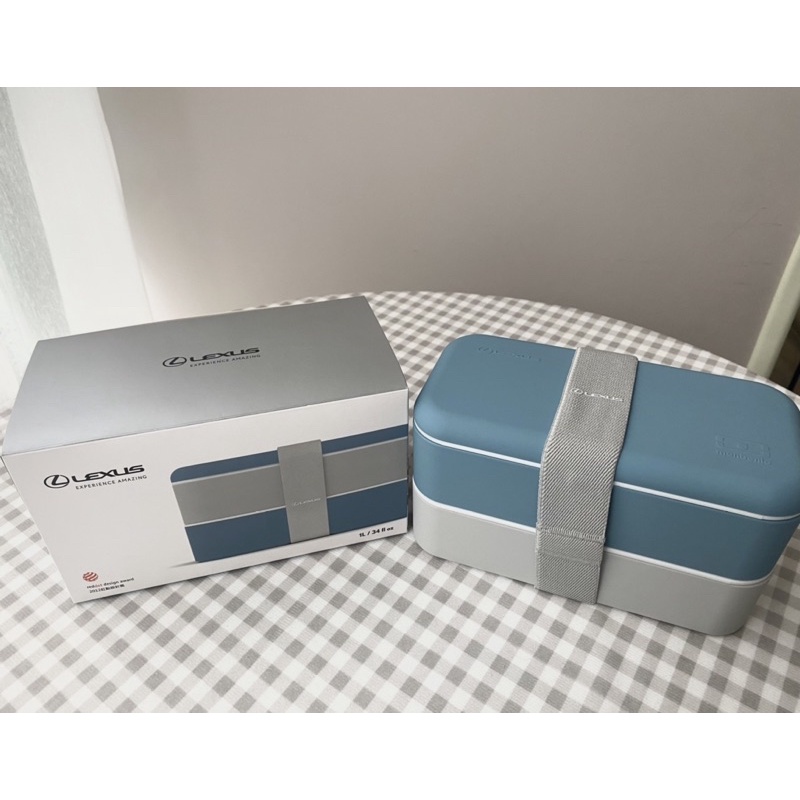【全新現貨】LEXUS 原廠聯名精品monbento 雙層環保餐盒 可微波