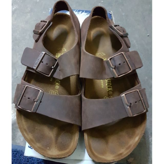 正品 BIRKENSTOCK  Milano 勃肯涼鞋 深咖啡