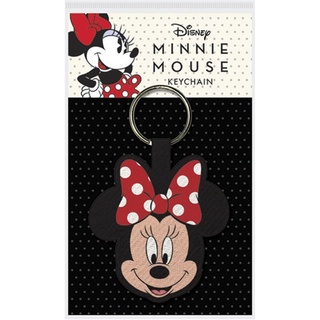 【迪士尼】 Minnie Mouse 米妮 造形編織鑰匙圈