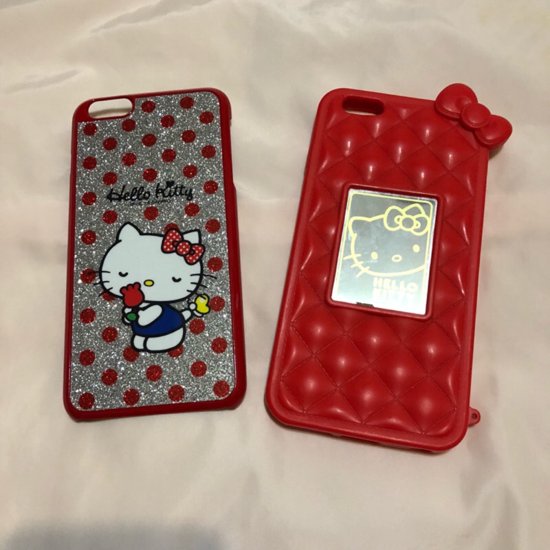 燕子的店-iphone6Plus Hello Kitty保護殼（共2個）