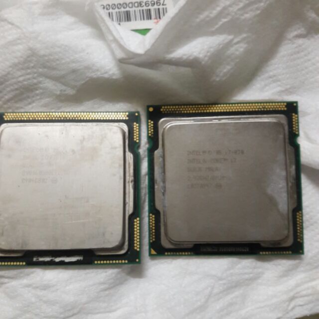 i7一870一顆和i3-540二顆