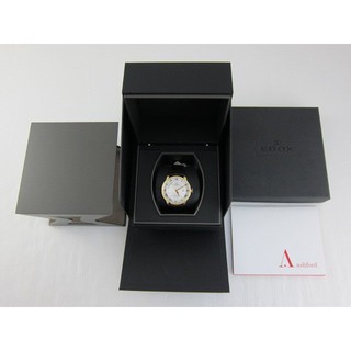Edox 83007.37R.AR Les Vauberts系列自動上鍊日曆腕錶*(EG024)